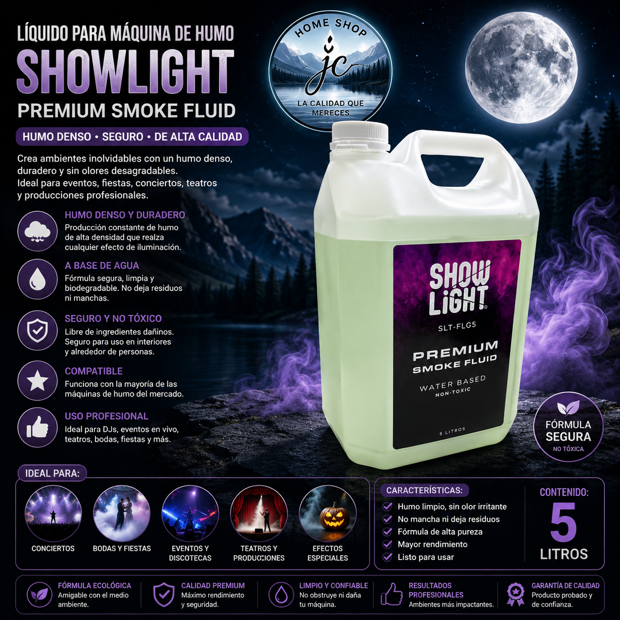 LIQUIDO DE HUMO 1 GALON