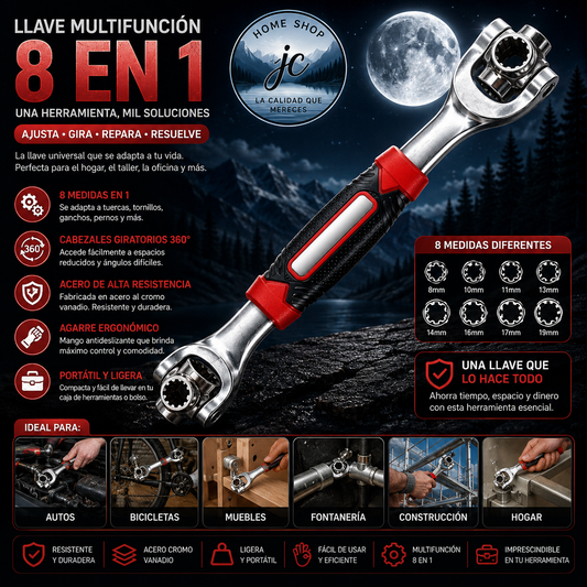 LLAVE UNIVERSAL 48 EN 1