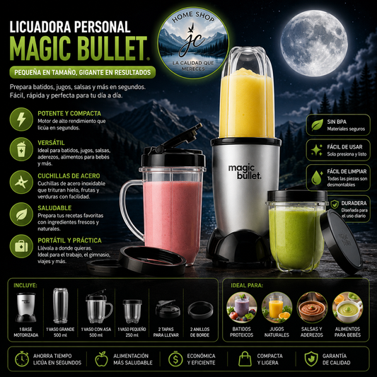 MAGIC BULLET BATIDORA DE JUGOS