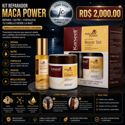 MÁSCARA KARSEEL + ACEITE KARSEEL