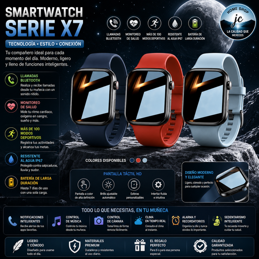 RELOJ SMARTWATCH T500