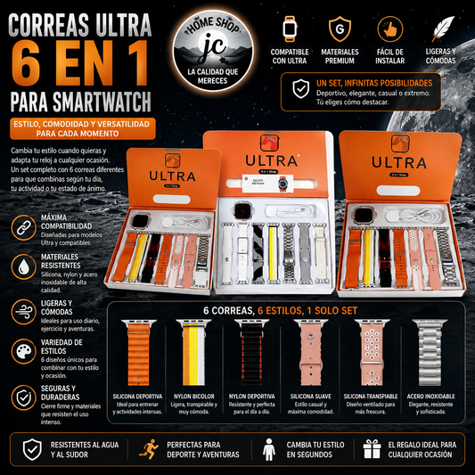 RELOJ ULTRA 7 EN 1 MAMEY
