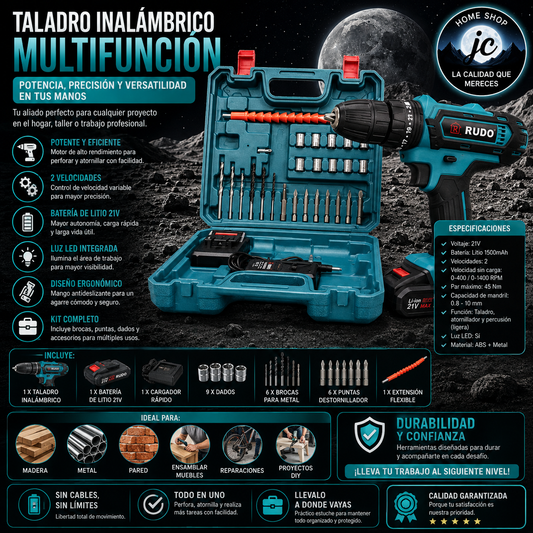TALADRO RECARGABLE 24V