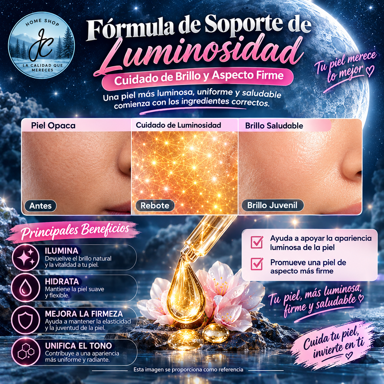 SUNGBOON EDITOR GLOW PDRN AMPOLLA, VITAMINA B12, PIEL RADIANTE, 1.35 fl oz