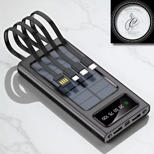 POWER BANK CON CARGA SOLAR 20.000 MAH