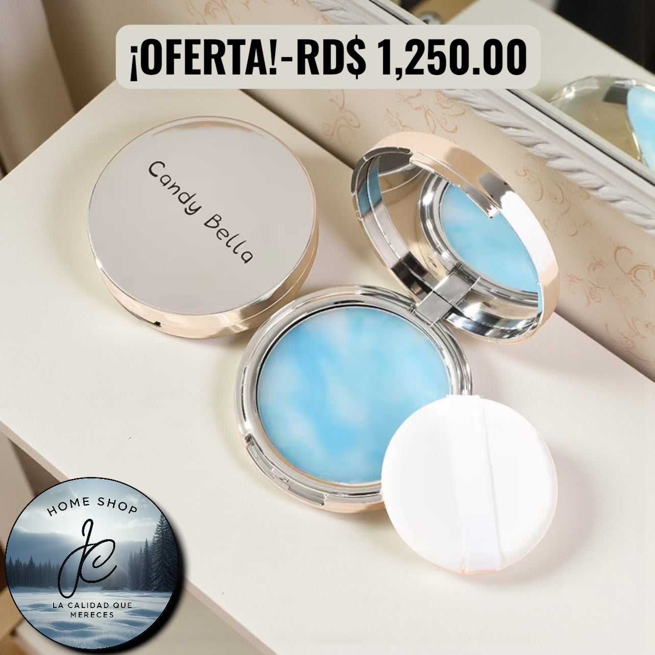 CANDY BELLA - POLVO COMPACTO VIRAL TIK TOK