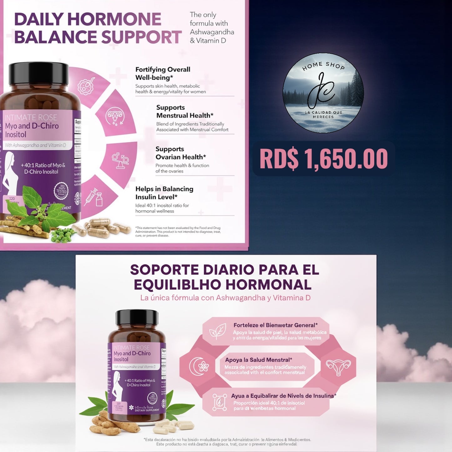 MYO INOSITOL 60 CAPSULAS