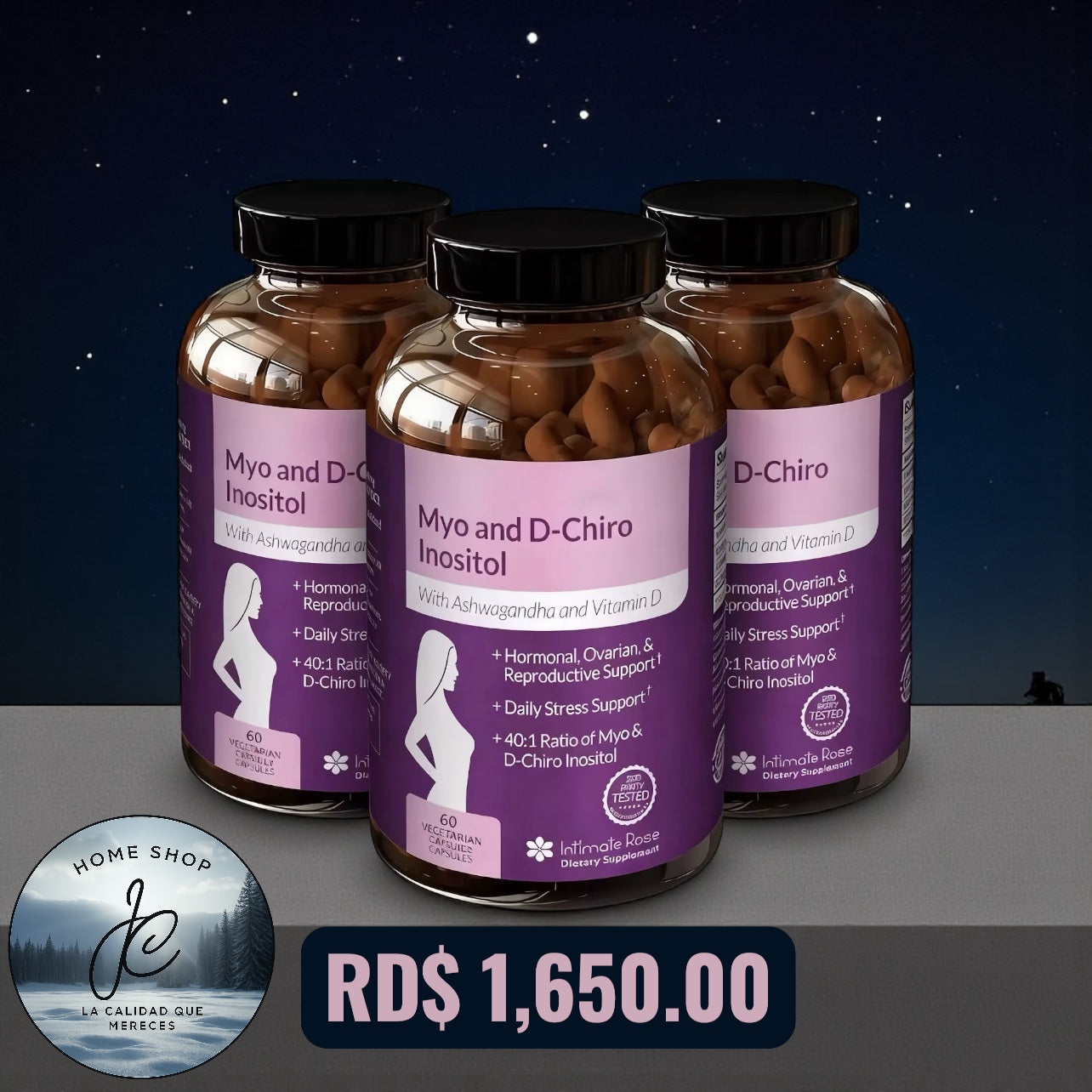 MYO INOSITOL 60 CAPSULAS