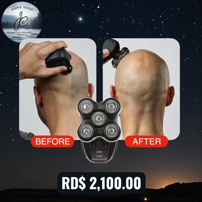 AFEITADORA ELÉCTRICA SHAVER PORTÁTIL USB CABEZA BARBA NARIZ