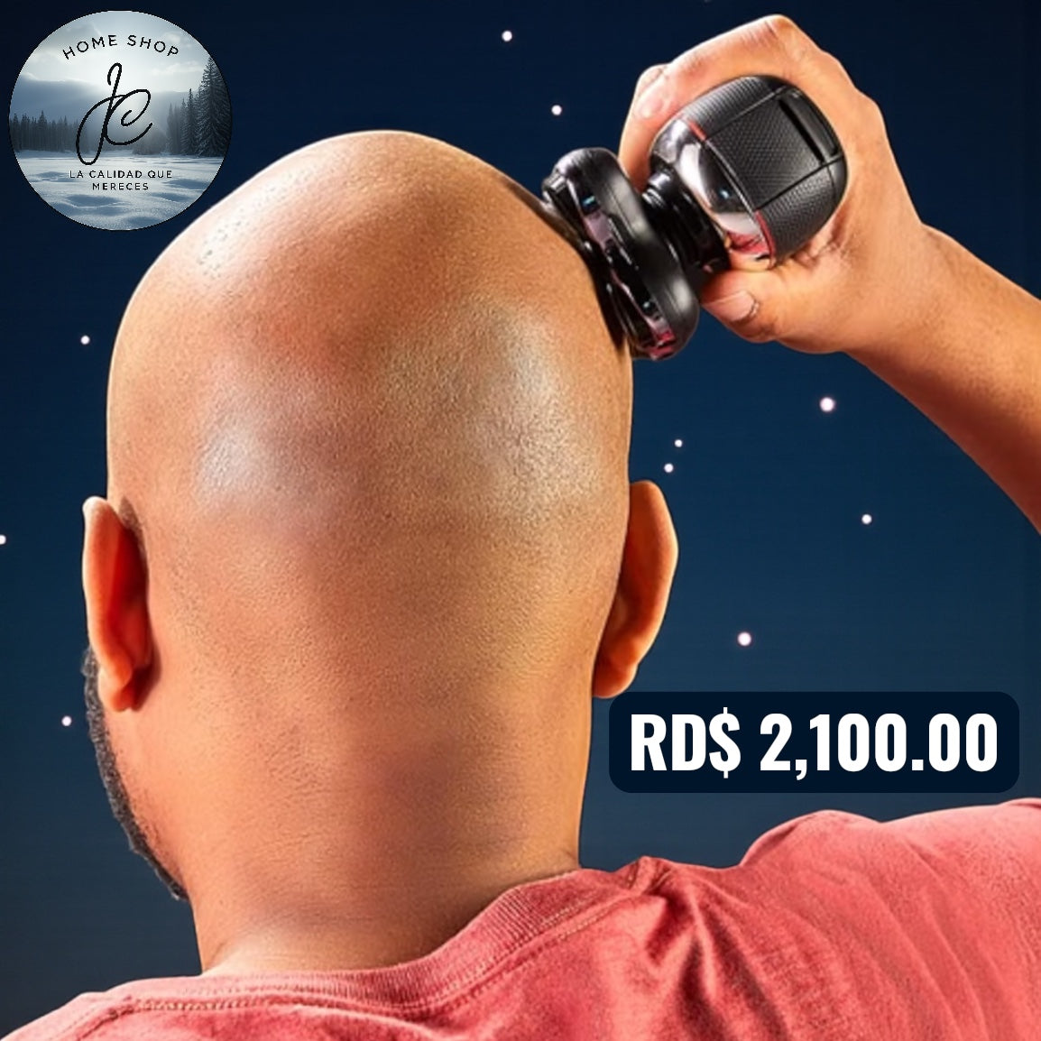 AFEITADORA ELÉCTRICA SHAVER PORTÁTIL USB CABEZA BARBA NARIZ