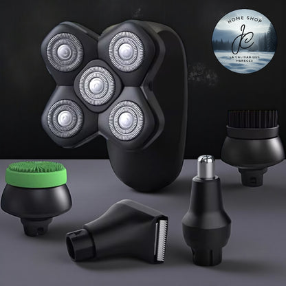 AFEITADORA ELÉCTRICA SHAVER PORTÁTIL USB CABEZA BARBA NARIZ