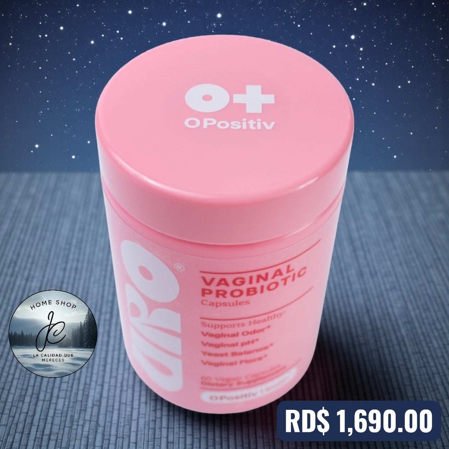 URO VAGINAL PROBIOTICS PARA LA SALUD VAGINAL DE LAS MUJERES, EQUILIBRIO DEL PH.