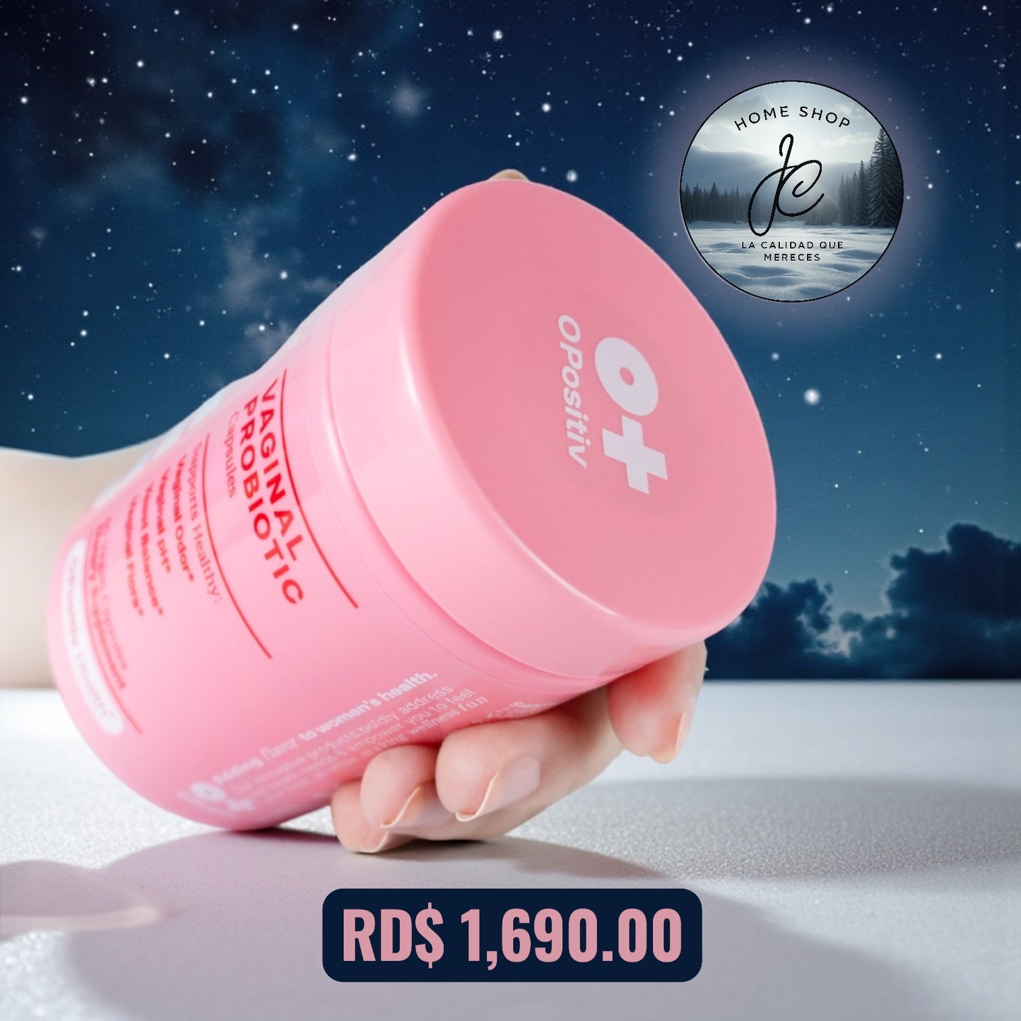 URO VAGINAL PROBIOTICS PARA LA SALUD VAGINAL DE LAS MUJERES, EQUILIBRIO DEL PH.