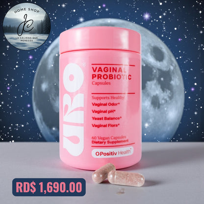 URO VAGINAL PROBIOTICS PARA LA SALUD VAGINAL DE LAS MUJERES, EQUILIBRIO DEL PH.
