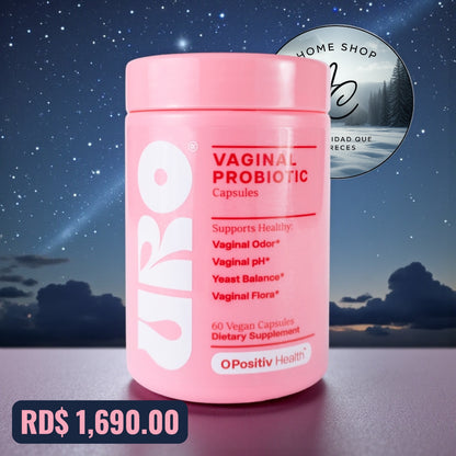 URO VAGINAL PROBIOTICS PARA LA SALUD VAGINAL DE LAS MUJERES, EQUILIBRIO DEL PH.