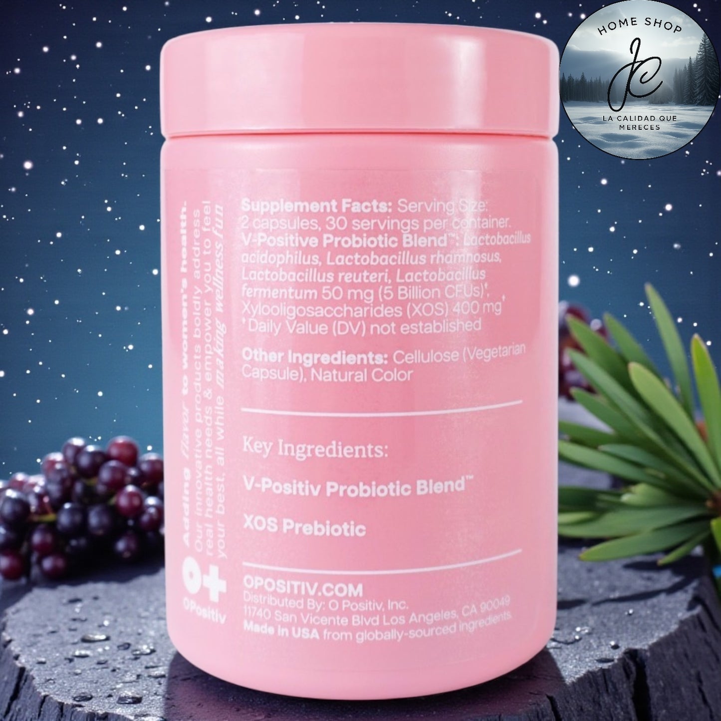 URO VAGINAL PROBIOTICS PARA LA SALUD VAGINAL DE LAS MUJERES, EQUILIBRIO DEL PH.