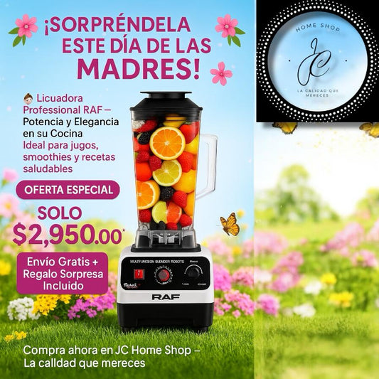 LICUADORA MULTIFUNCIONAL PROFESIONAL RAF