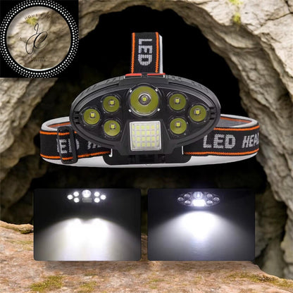 LINTERNA LED DE CABEZA RECARGABLE