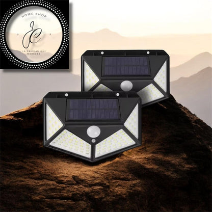LUZ LED LAMPARA SOLAR IMPERMEABLE CON SENSOR