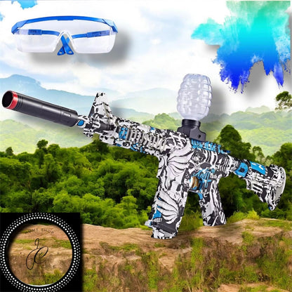 PISTOLA M4 VIPER DE HIDROGEL AUTOMATICA Y RECARGABLE