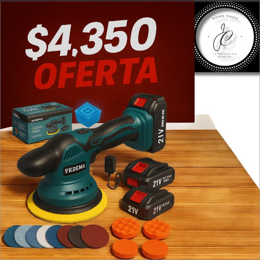 PULIDORA PULISHING PARA CARROS JBN-D21 DE 2 BATERÍAS 48V