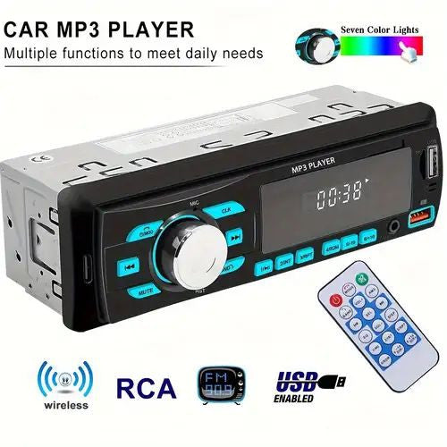 RADIO BLUETOOTH PARA AUTOMOVIL ESTEREO, REPRODUCTOR DE CARRO