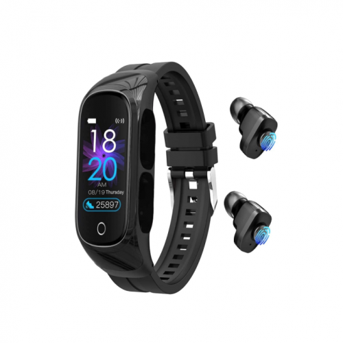 RELOJ SMARTWATCH N8 NEGRO