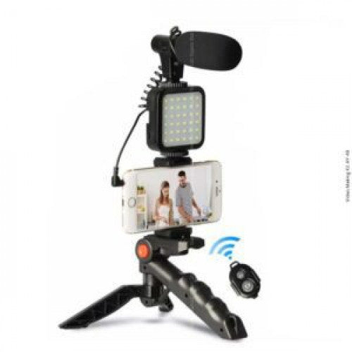 VIDEO MAKING KIT PARA GRABACION CON MICROFONO CON BASE