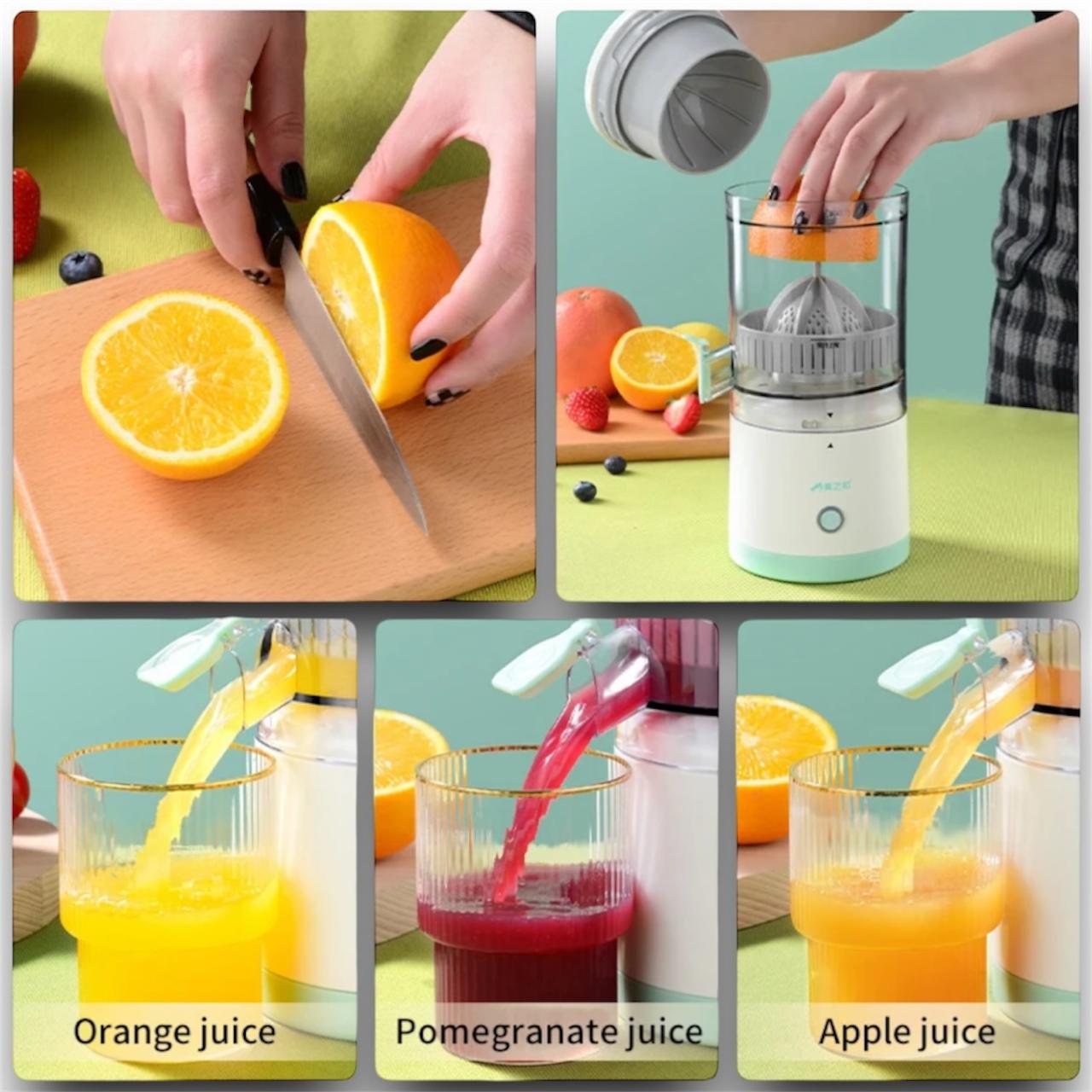 EXPRIMIDOR DE JUGO RECARGABLE