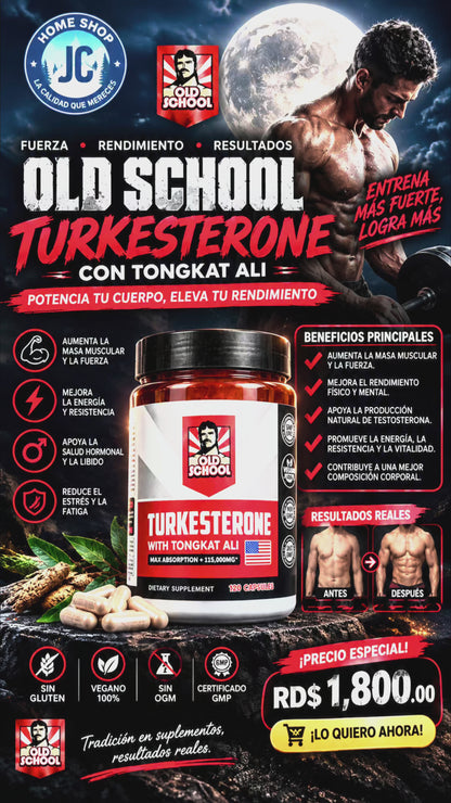 OLD SCHOOL TURKESTERONA