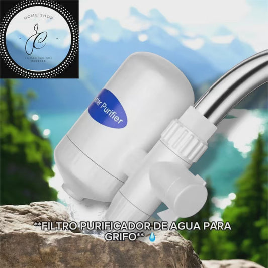 FILTRO PURIFICADOR DE AGUA PARA EL GRIFO CON ALTOS NIVELES DE PURIFICACION
