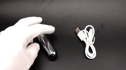 BALITA VIBRADOR RECARGABLE USB 10 FRECUENCIAS DE VIBRACIÓN