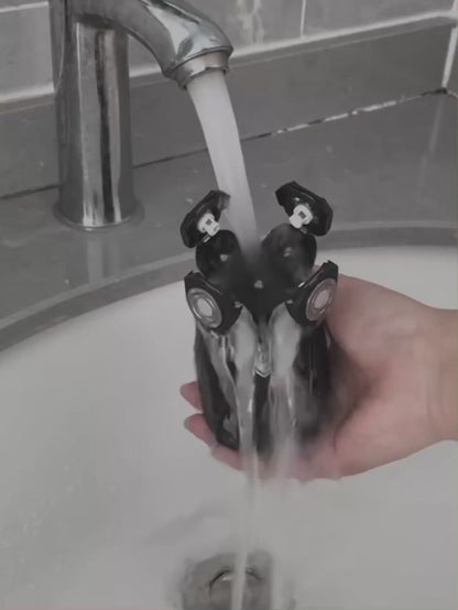 AFEITADORA ELÉCTRICA SHAVER PORTÁTIL USB CABEZA BARBA NARIZ