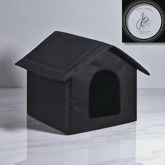 CASA DE TELA IMPERMEABLE PARA MASCOTAS