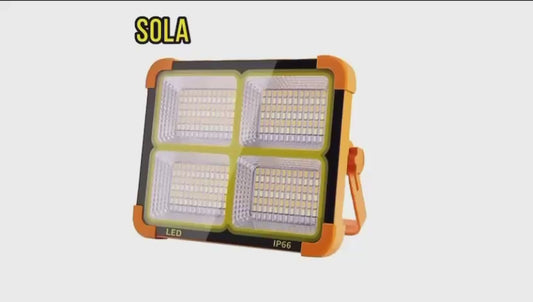 LÁMPARA SOLAR DE PROYECCIÓN EXTERIOR PORTÁTIL MÓVIL PORTÁTIL