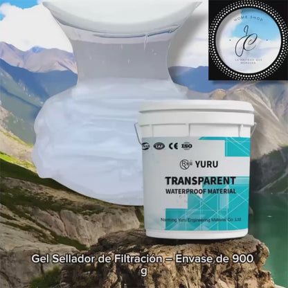 GEL SELLADOR DE FILTRACIÓN ENVASE DE 900 GR