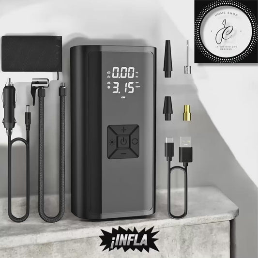 COMPRESOR DE AIRE CON WIRELESS DIGITAL EG-216