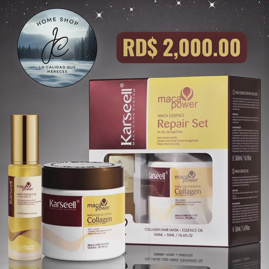 MÁSCARA KARSEEL + ACEITE KARSEEL