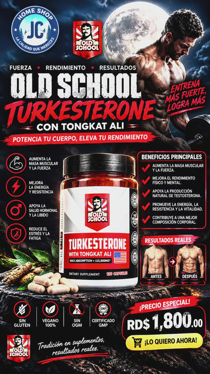 OLD SCHOOL TURKESTERONA